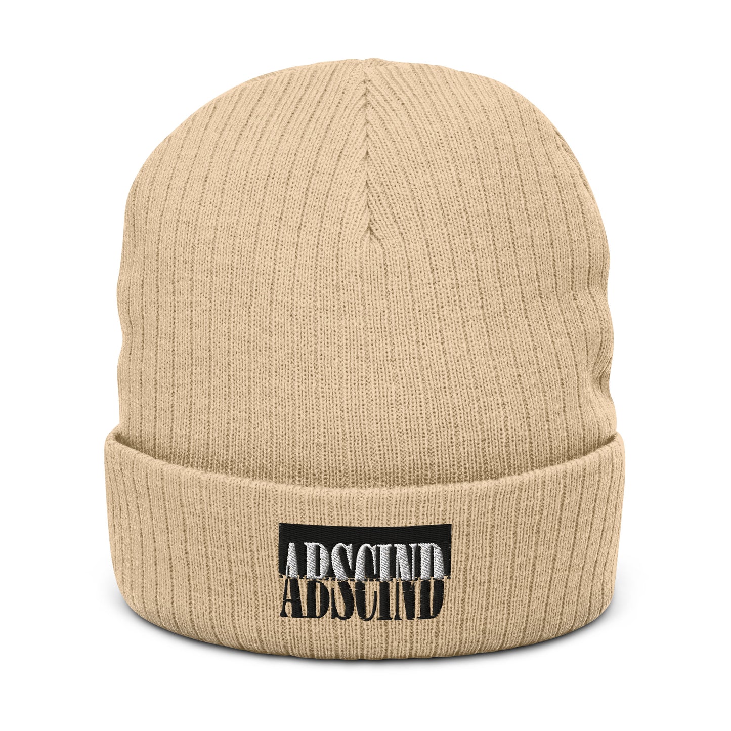 Abscind Ribbed knit beanie