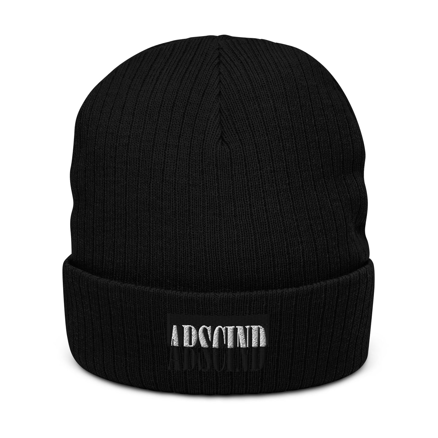 Abscind Ribbed knit beanie