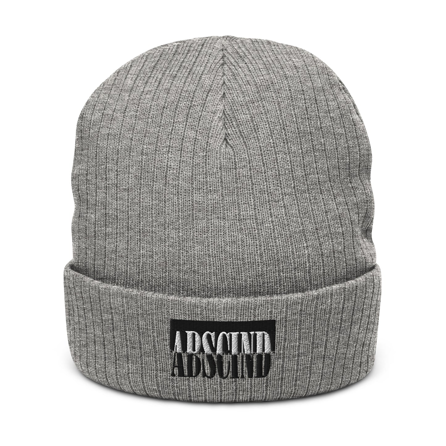 Abscind Ribbed knit beanie
