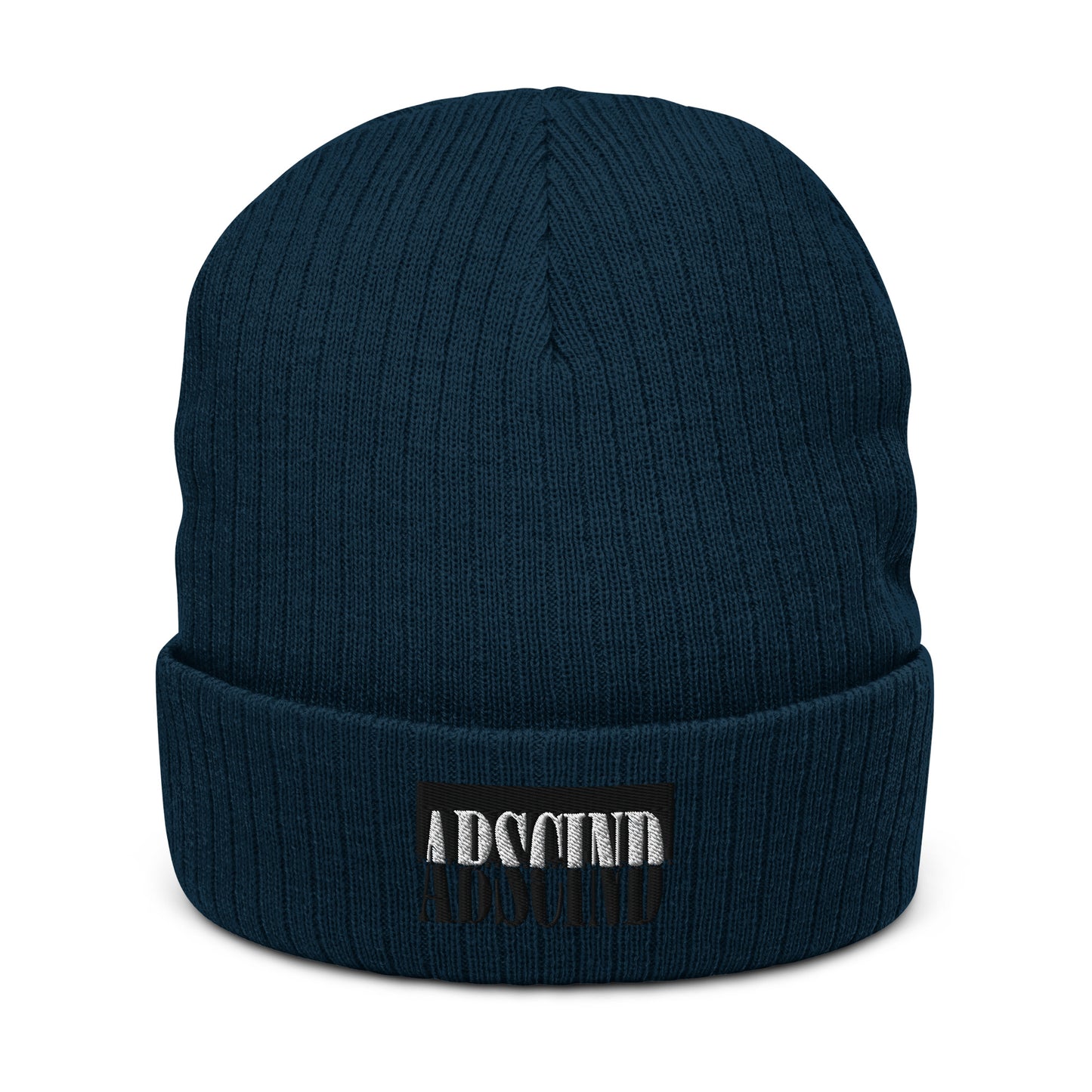 Abscind Ribbed knit beanie
